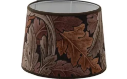 Mönstrade Lampskärmar < Hallbergs Acanthus Velvet Lampskärm Ø24cm Acorn William Morris