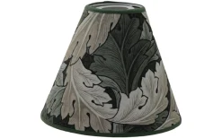 Toppringsskärmar < Hallbergs Acanthus Velvet Toppringsskärm Ø22cm Nettle William Morris