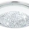 Plafonder < Eglo Acolla Plafond 29cm LED 3000K 11W Krom/Kristall