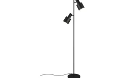 Golvläslampor-Trio Lighting Agudo Golvlampa 2xE27 mattsvart