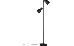 Golvläslampor-Trio Lighting Agudo Golvlampa 2xE27 mattsvart