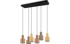 Avlånga Taklampor < Trio Lighting Agudo hänge 6-st E27 multicolor
