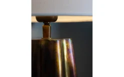 Bordslampor-PR Home Aira Bordslampa 50cm Oljad Mässing