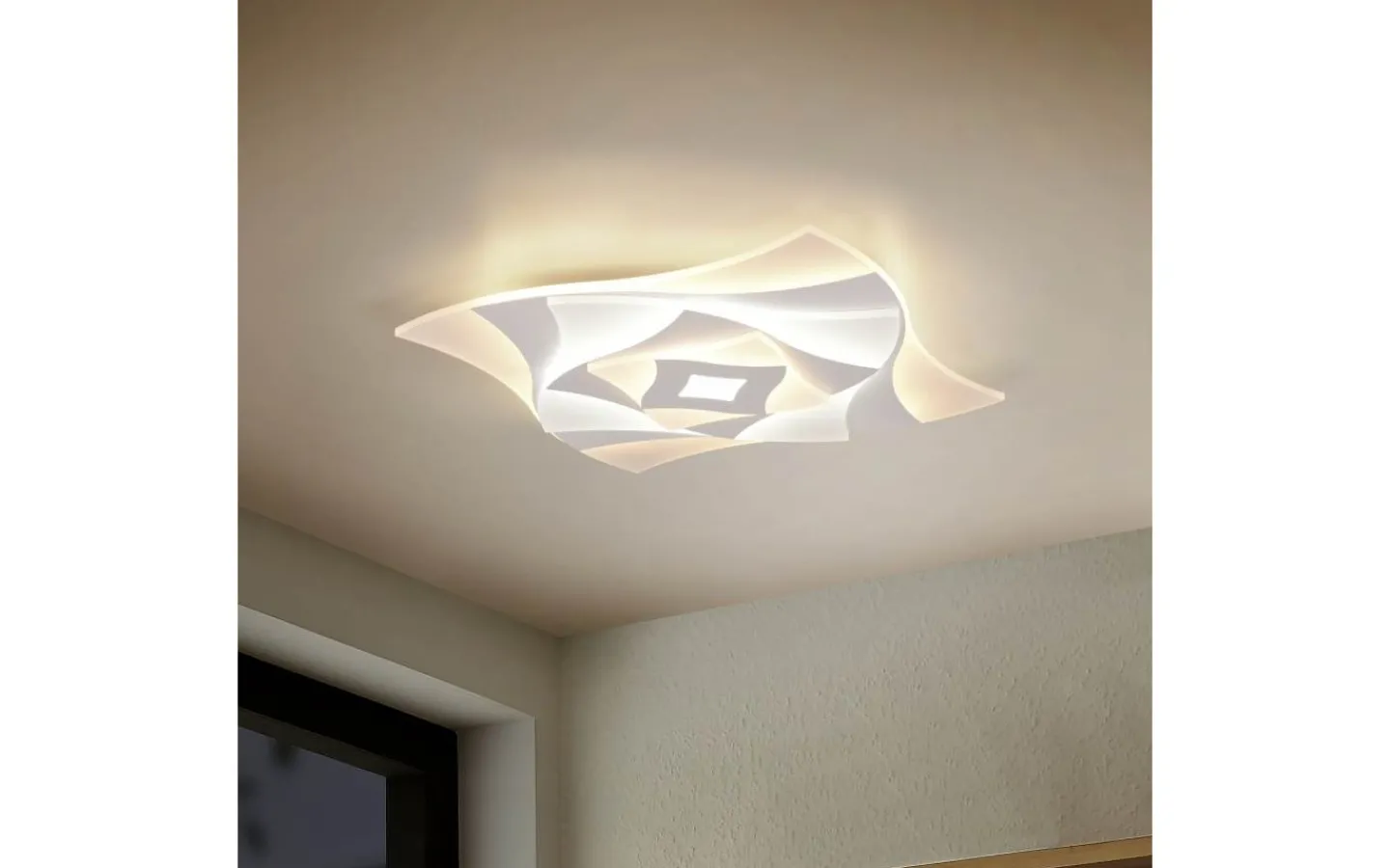 Plafonder < Trio Lighting Akita Plafond LED mattvit