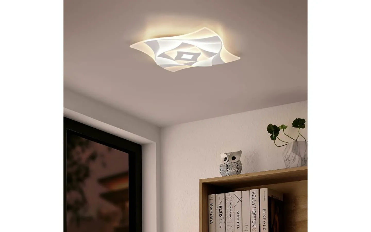 Plafonder < Trio Lighting Akita Plafond LED mattvit