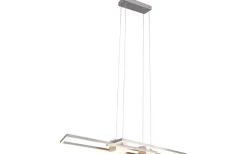 Avlånga Taklampor < Trio Lighting Albany Taklampa LED i borstat stål