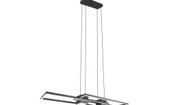 Avlånga Taklampor-Trio Lighting Albany Takpendel LED mattsvart