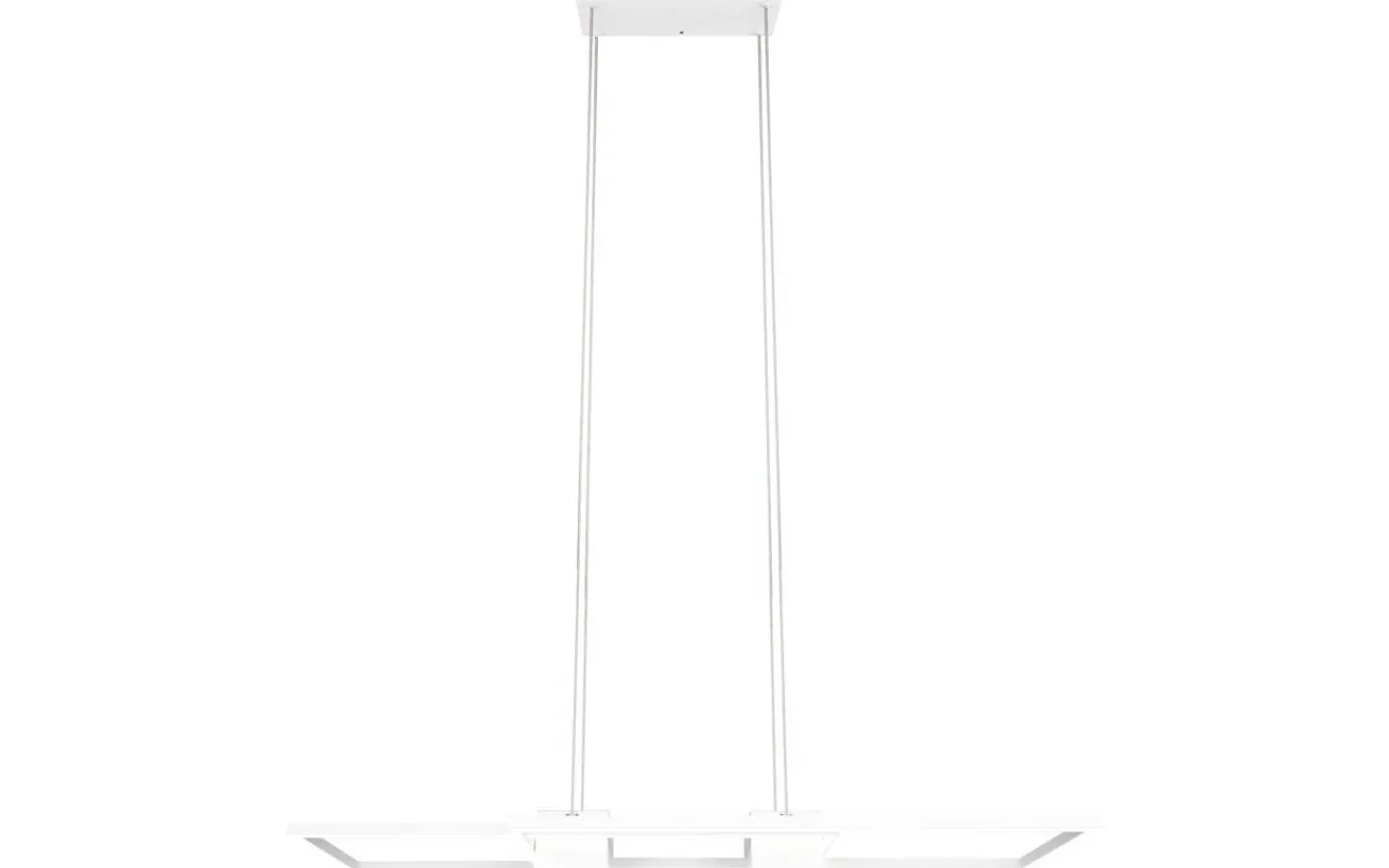 Avlånga Taklampor < Trio Lighting Albany Takpendel LED matt vit