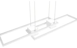 Avlånga Taklampor < Trio Lighting Albany Takpendel LED matt vit
