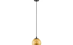 Fönsterlampor-Eglo Albaraccin Fönsterlampa 19cm Svart/Guld