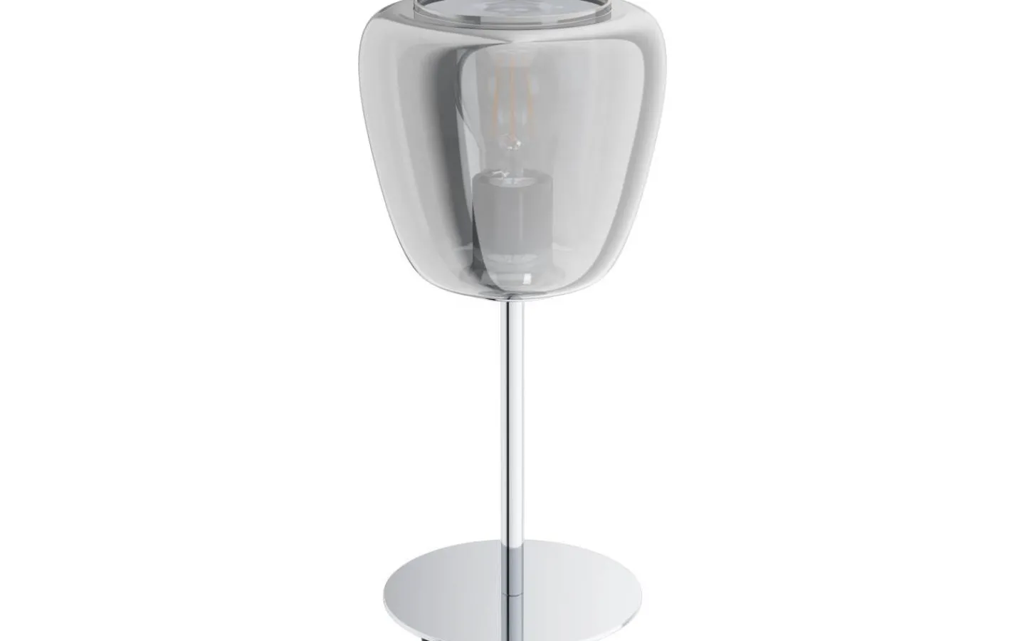 Bordslampor-Eglo Albarino Bordslampa 36cm Krom
