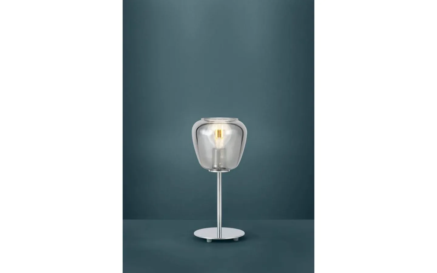 Bordslampor-Eglo Albarino Bordslampa 36cm Krom