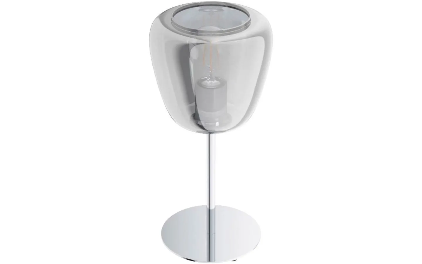 Bordslampor-Eglo Albarino Bordslampa 36cm Krom