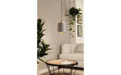 Fönsterlampor-Eglo Albariza Fönsterlampa 19cm Cappuccino/Guld