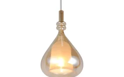 Fönsterlampor-Trio Lighting Aldea Fönsterlampa 12cm E14 bärnsten