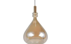 Fönsterlampor-Trio Lighting Aldea Fönsterlampa 12cm E14 bärnsten