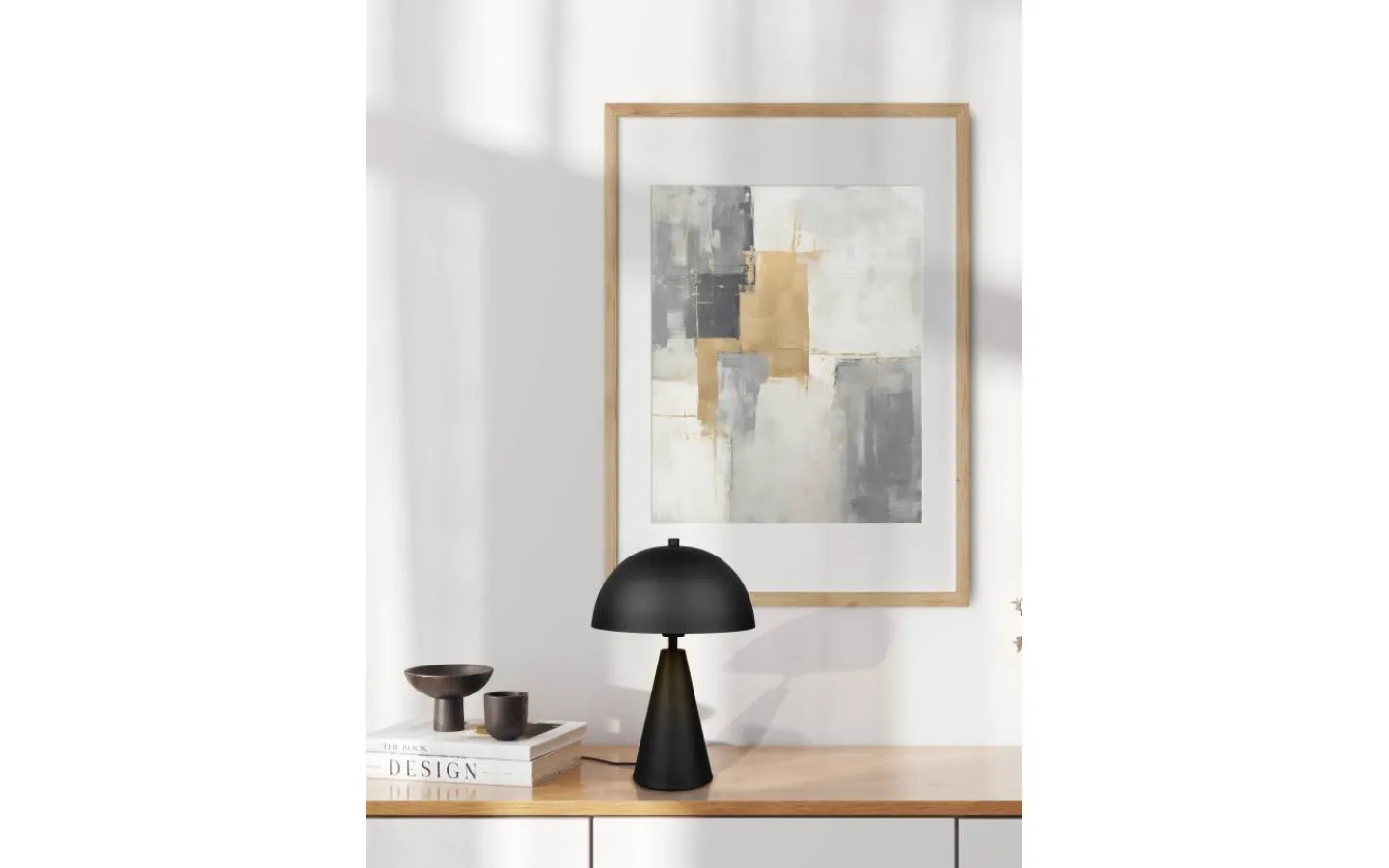 Bordslampor < Trio Lighting Alfie Bordslampa E27 mattsvart