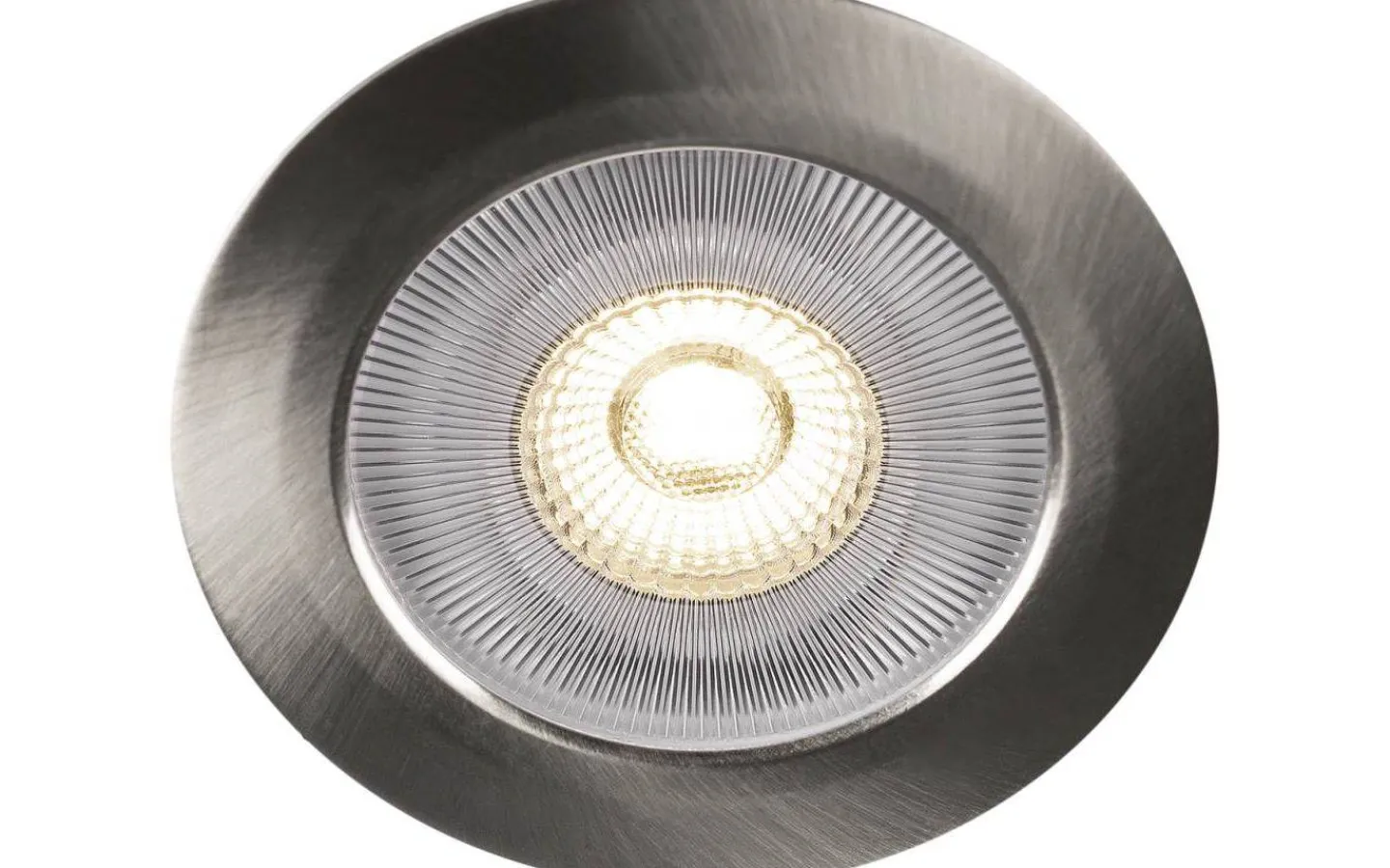 12V Led Spotlights-Llitt Alice 12V Möbelspotlight 3000K 4,7W Borstad Stål IP44