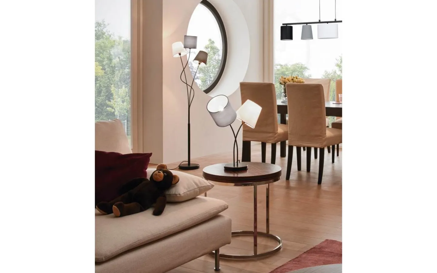 Bordslampor < Eglo Almeida Bordslampa 48cm Svart