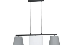Avlånga Taklampor < Eglo Almeida Taklampa 86cm Svart/Grå/Vit