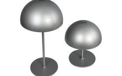 Bordslampor-Dyberg Larsen Along Uppladdningsbar Bordslampa 2-Pack Silver