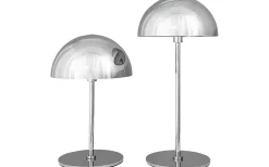 Bordslampor-Dyberg Larsen Along Uppladdningsbar Bordslampa 2-Pack Krom