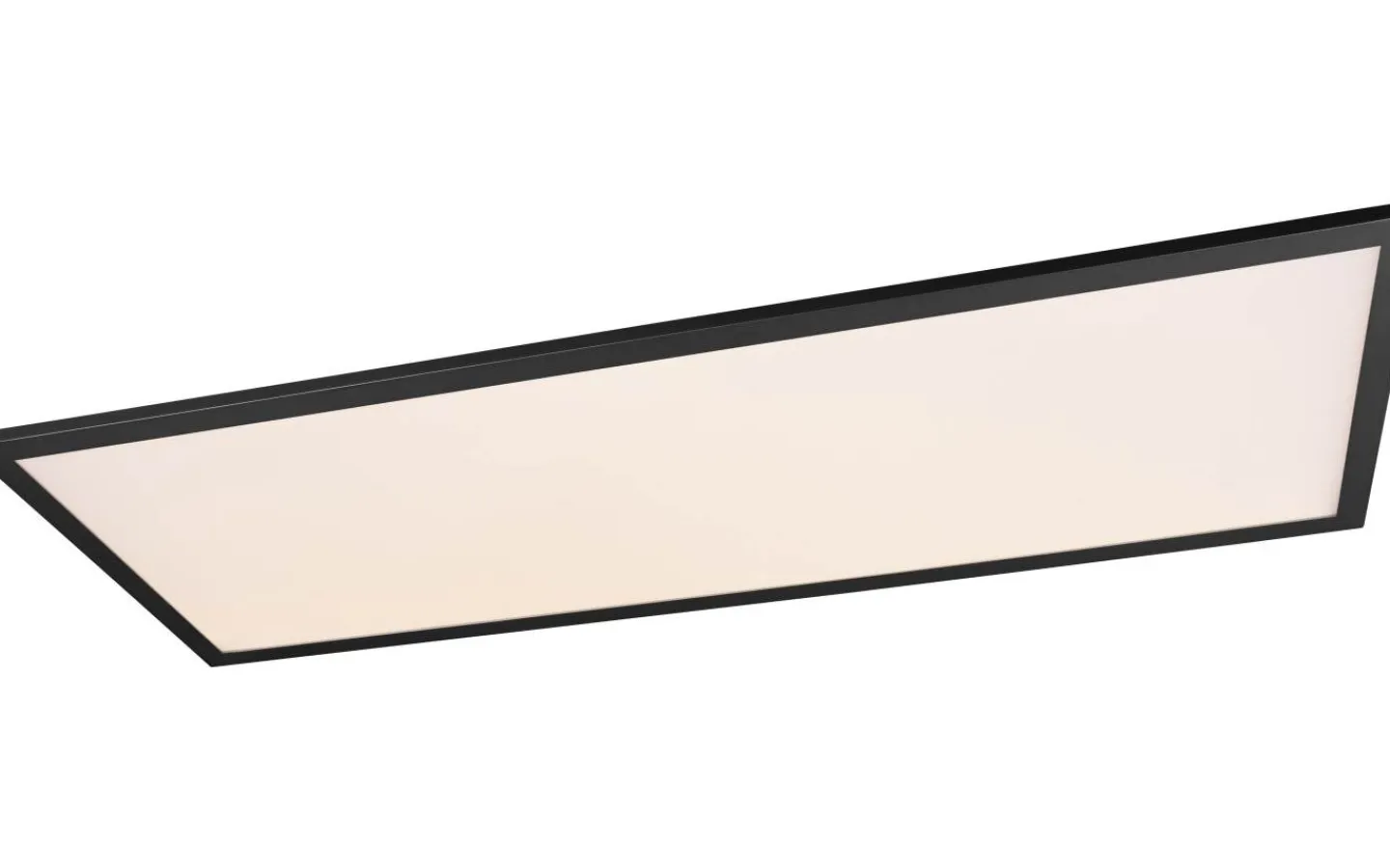 Plafonder-Reality Alpha Plafond LED 80x29cm mattsvart