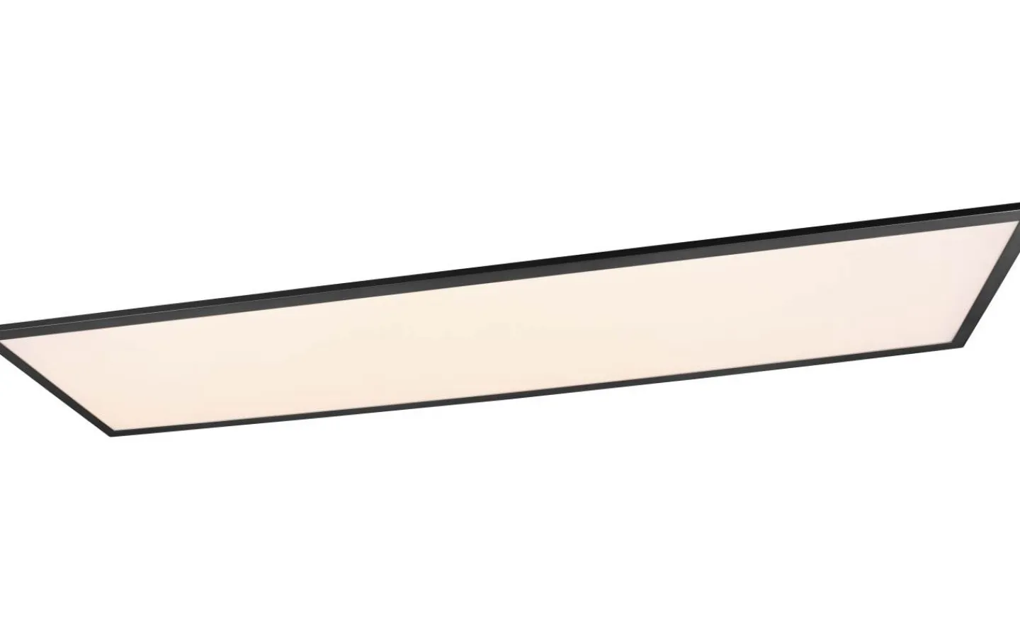 Plafonder-Reality Alpha Plafond LED 119x29cm mattsvart