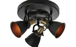 Runda Takspotlights|Takspot Med 3 Lampor-Markslojd Alton Takspotlight 31cm Svart