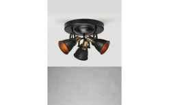 Runda Takspotlights|Takspot Med 3 Lampor-Markslojd Alton Takspotlight 31cm Svart