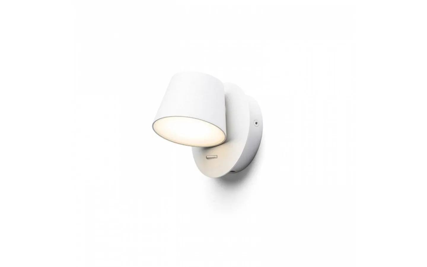 Läslampor-Rendl Amadeus I Vägglampa Vit LED 6W 3000K