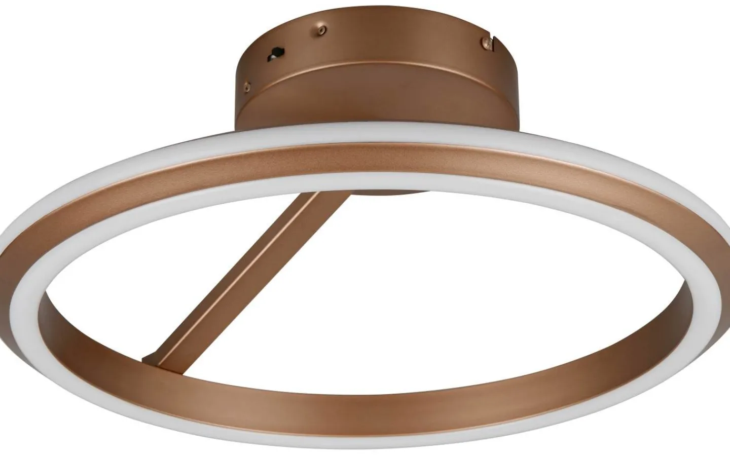 Plafonder-Trio Lighting Amador Plafond LED kaffe