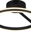 Plafonder-Trio Lighting Amador Plafond LED mattsvart