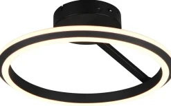 Plafonder-Trio Lighting Amador Plafond LED mattsvart