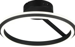 Plafonder-Trio Lighting Amador Plafond LED mattsvart