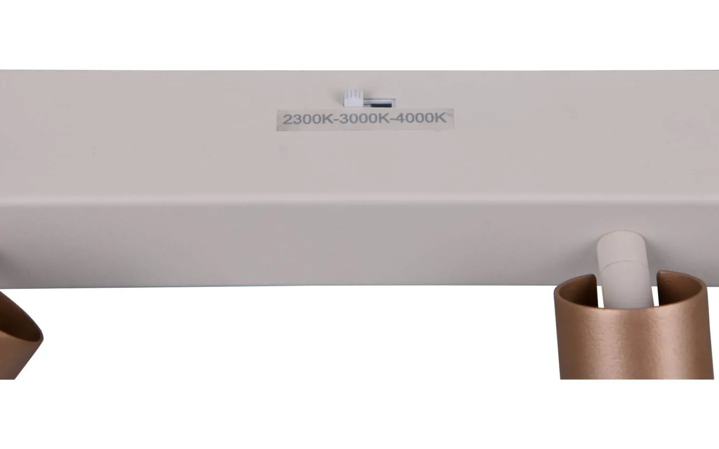 Takspot Med 2 Lampor-Trio Lighting Ambala Spotlight LED 2-delat kaffe