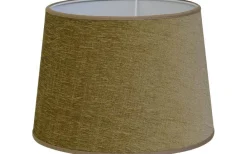 Enfärgade Runda Lampskärmar < Hallbergs Amelia Lampskärm Ø24cm Guld