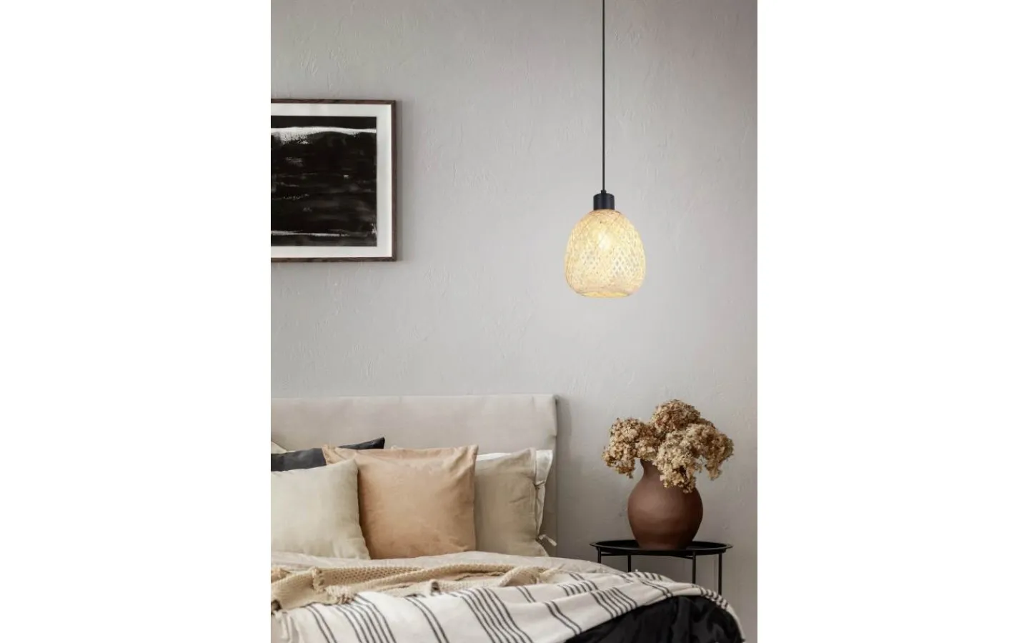 Fönsterlampor-Reality Amelie Fönsterlampa 18cm E27 naturfärgad/bambu