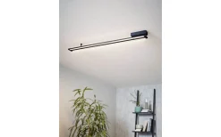 Plafonder-Eglo Amontillado Plafond 112,5cm LED 3000K 27W Svart