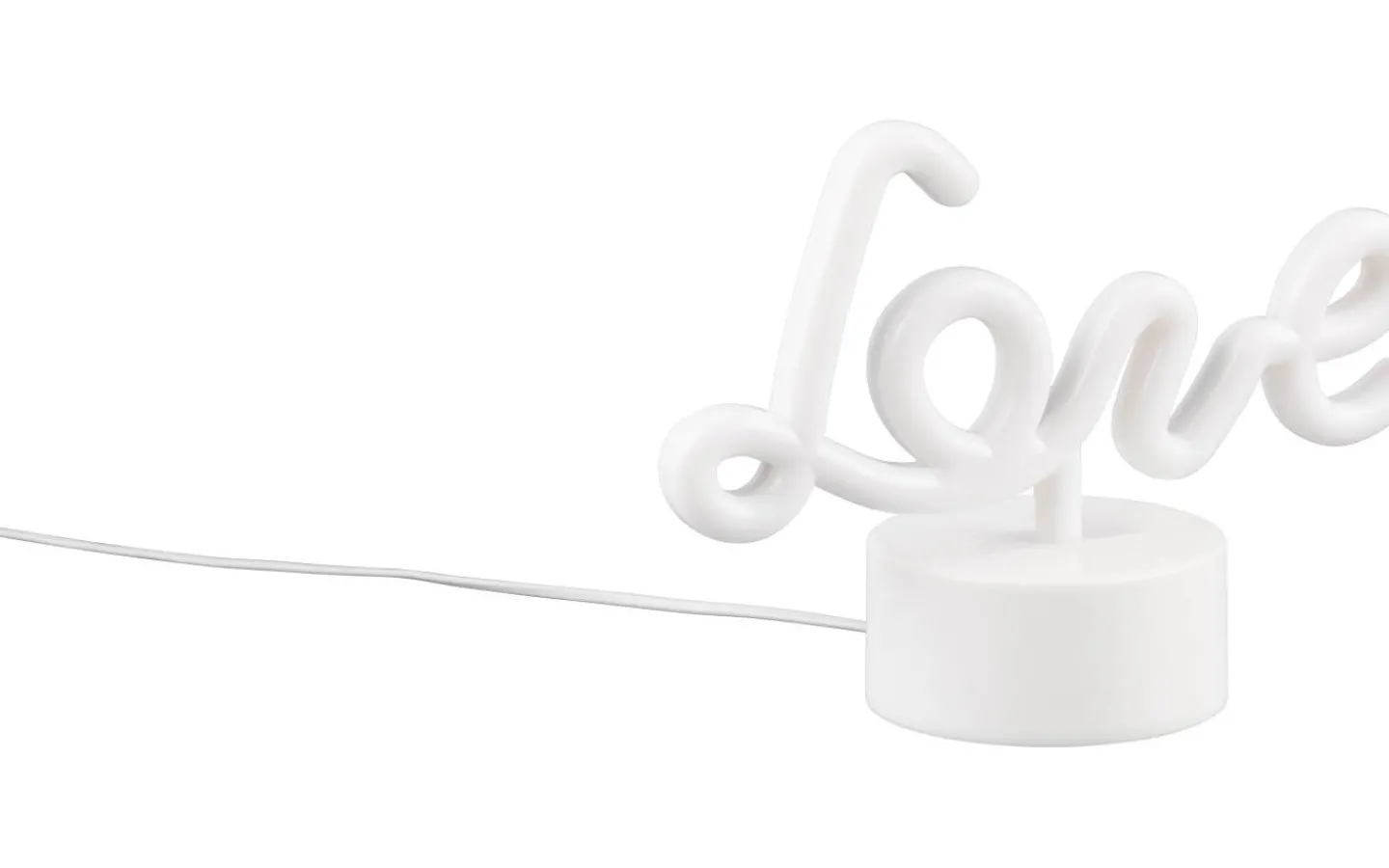 Barnrum|Bordslampor-Reality Amor Bordslampa LED vit
