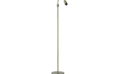 Klassiska Golvlampor|Golvfötter < PR Home Amy Enarmad Golvfot 150cm Antikmässing