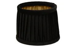 Plisserade Lampskärmar-Hallbergs Anastacia Plisserad Lampskärm Ø17cm Svart