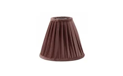 Toppringsskärmar < Hallbergs Anastacia Plisserad Toppringskärm Ø22cm Rosa