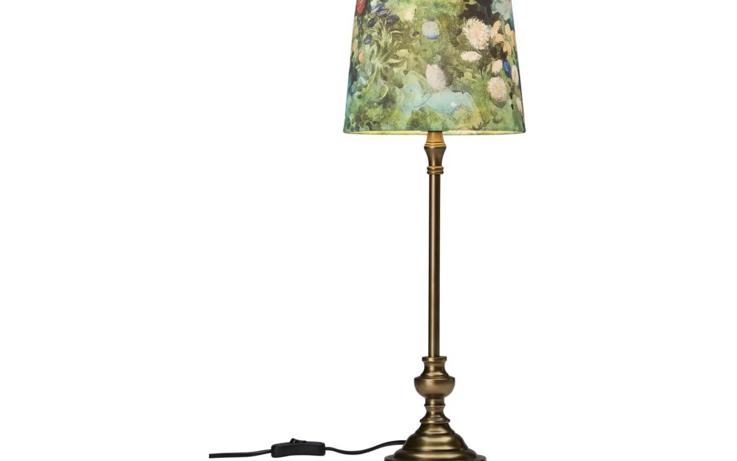 Bordslampor < PR Home Andrea Bordslampa 53cm Antikmässing/Grön