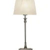 Bordslampor < Aneta Anette Bordslampa 55cm Silver/Vit