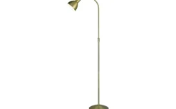 Golvläslampor-Halo Design Angora Golvlampa 150cm Antikmässing