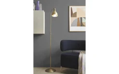 Golvläslampor-Halo Design Angora Golvlampa 150cm Antikmässing