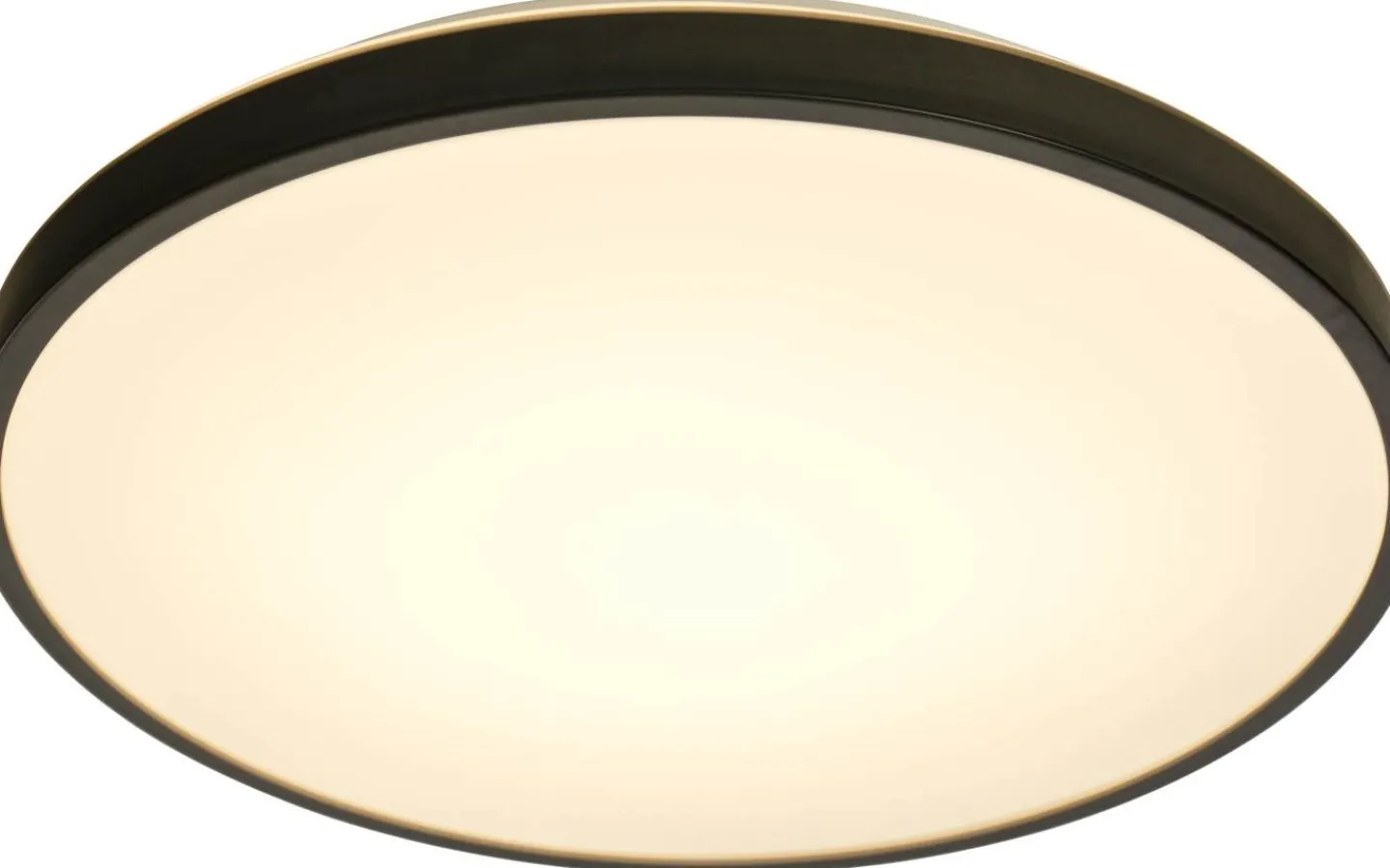 Plafonder-Aneta Anillo Plafond 40cm LED 18W 3000K Svart