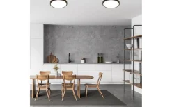 Plafonder-Aneta Anillo Plafond 30cm LED 12W 3000K Svart