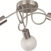 Plafonder-Reality Antibes Spotlight 3-delad 45cm 3xE14 borstad stål
